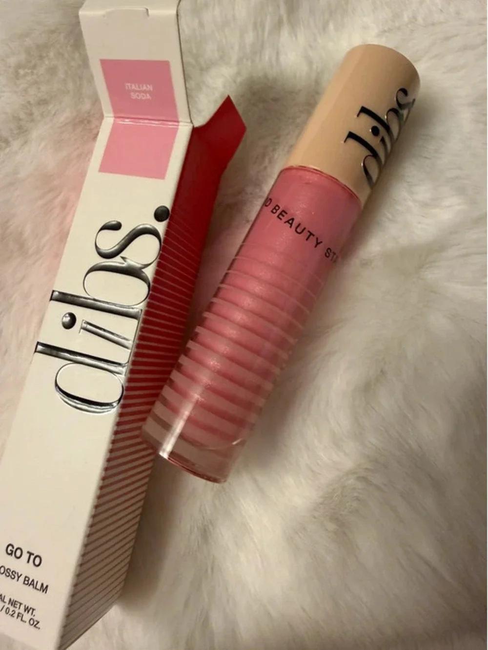 DIBS Beauty Go To Glossy Balm Italian Soda Full Size New